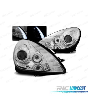 FAROS LUZ DIURNA MERCEDES SLK R171 04-11 CROMADO