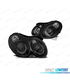 FAROS PARA MERCEDES CLK W209 03-10 NEGRO