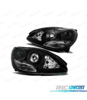 FAROS PARA MERCEDES W220 CLASE S 98-05 NEGROS