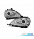 FAROS PARA MERCEDES W163 98-01 LUZ DIURNA LED CROMO
