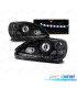 FAROS LUZ DIURNA MERCEDES W220 98-05 FONDO NEGRO