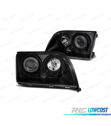 FAROS PARA MERCEDES W140 91-98 NEGRO