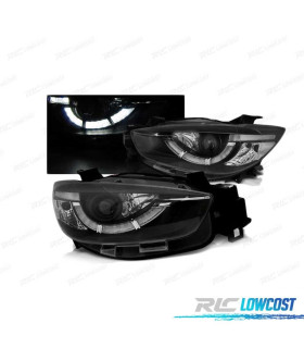 FAROS TRU DRL MAZDA CX-5 11-15 NEGROS LED