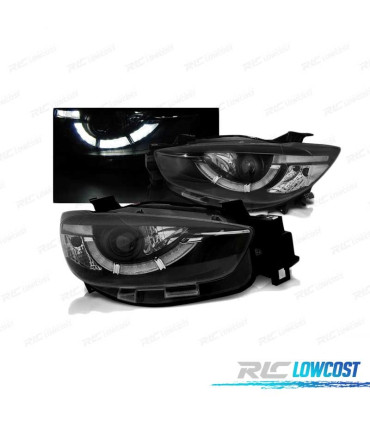 FAROS TRU DRL MAZDA CX5 11-15 NEGROS