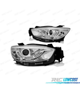 FAROS TRU DRL MAZDA CX5 11-15 CROMADOS