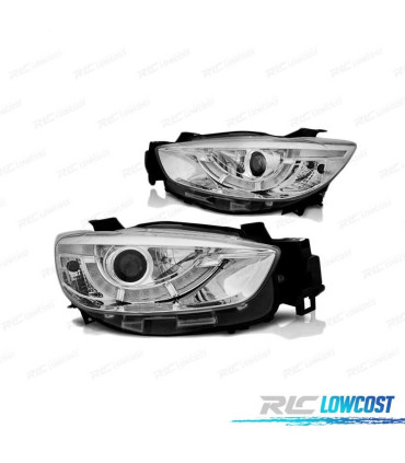 FAROS TRU DRL MAZDA CX5 11-15 CROMADOS
