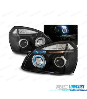 FAROS HYUNDAI TUCSON 04-10 OJOS ANGEL NEGROS