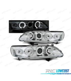 FAROS OJOS ANGEL HONDA ACCORD 98-02 CROMADOS USA