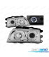 FAROS OJOS ANGEL PARA HONDA CRX 87-89 CROMADOS
