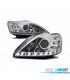 FAROS PARA FORD FOCUS II 08-10 DAYLIGHT LED CROMADO W M