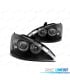 FAROS OJOS ANGEL PARA FORD FOCUS 01-04 FONDO NEGRO