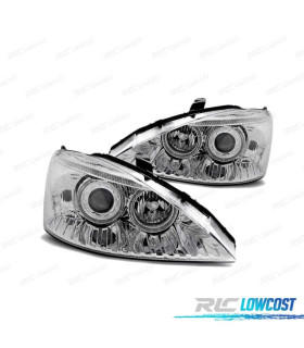 FAROS OJOS ANGEL PARA FORD FOCUS 01-04 OJOS ANGEL CROMADOS