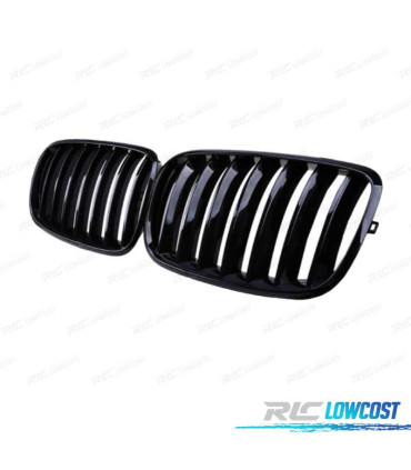 PARRILLAS BMW X5 E70 X6 E71 07-14 LOOK M PERFORMANCE NEGRO BRILLO