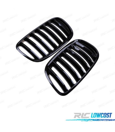 PARRILLAS BMW X5 E70 X6 E71 07-14 LOOK M PERFORMANCE NEGRO BRILLO