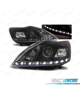 FAROS DAYLIGHT FORD FOCUS II RESTYLING 08-10 CROMADOS REGULACION MANUAL
