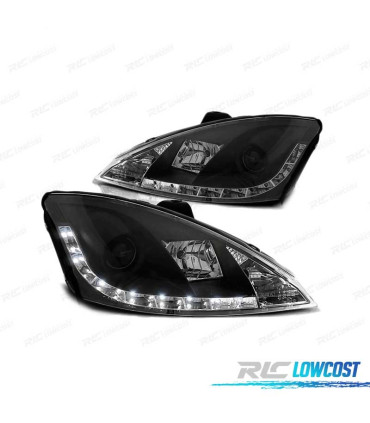 FAROS DAYLIGHT FORD FOCUS 98-01 NEGROS