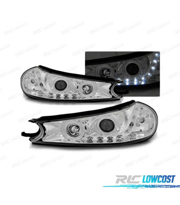 FAROS LUZ DIURNA FORD MONDEO 96-00 CROMADOS