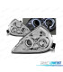 FAROS OJOS ANGEL PARA FORD KA 96-08 CROMADOS