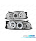 FAROS PARA FORD FIESTA MK4 95-99 OJOS ANGEL CROMADOS