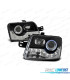 FAROS DAYLIGHT PARA FIAT PANDA 03-09 NEGROS