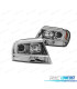 FAROS TUBE LIGHT PARA JEEP GRAND CHEROKEE 99-05 CROMADOS