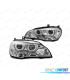 FAROS OJOS ANGEL 3D DRL APTOS XENON D1S PARA BMW X5 E70 07-10 FONDO CROMO