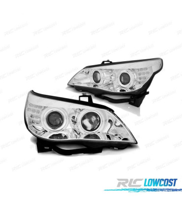 FAROS OJOS ANGEL BMW E60 E61 03-07 CCFL INTERMITENTE LED