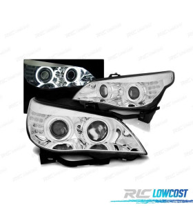 FAROS OJOS ANGEL BMW E60 E61 03-07 CCFL INTERMITENTE LED
