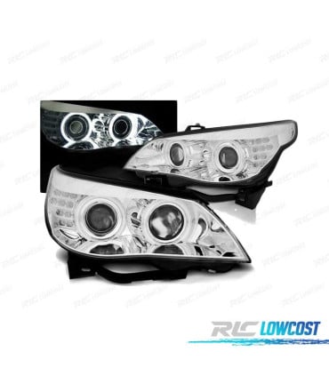 FAROS OJOS ANGEL BMW E60 E61 03-07 CCFL INTERMITENTE LED