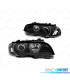 FAROS BMW E46 COUPE CABRIO 99-03 OJOS ANGEL LED NEGROS
