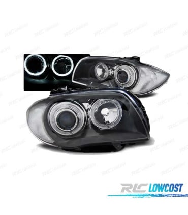 FAROS BMW E81 E87 E82 E88 04-11 OJOS ANGEL LED