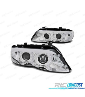 FAROS BMW X5 E53 03-06 XENON D2S CCFL ANGEL EYES CROMADOS