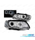 FAROS OJOS ANGEL BMW X5 E53 99-03 XENON CROMADOS