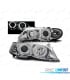 FAROS BMW E46 01-05 OJOS ANGEL CROMADOS