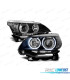 FAROS BMW E60 E61 03-07 OJOS ANGEL CCFL NEGROS