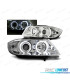 FAROS BMW E90 E91 05-08 OJOS ANGEL CCFL CROMADOS