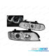 FAROS BMW E39 95-03 OJOS ANGEL 3D CROMADOS INTERMITENTES LED