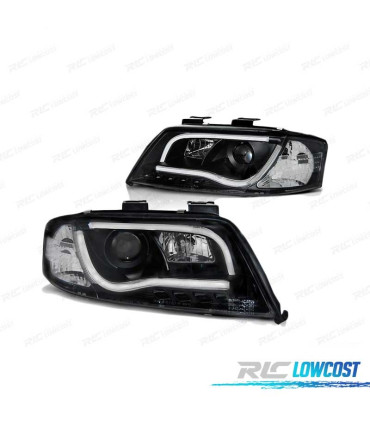 FAROS LUZ DIURNA AUDI A6 01-04 TRU DRL ECE-R87 NEGRO