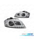 FAROS LED AUDI A3 8P 08-12 TRU DRL CROMADOS