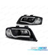 FAROS LED AUDI A6 01-04 LUZ DIURNA NEGRO