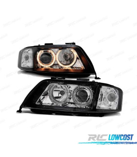 FAROS OJOS ANGEL AUDI A6 01-04 APTOS XENON DE ORIGEN D2S