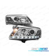 FAROS AUDI A6 C6 04-08 TRU DRL CROMADOS