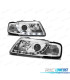 FAROS LUZ DIURNA PARA AUDI A3 8L 96-00 TRU DRL ECE-R87 CROMADO