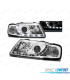 FAROS LUZ DIURNA PARA AUDI A3 8L 96-00 TRU DRL ECE-R87 CROMADO