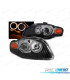 FAROS OJOS ANGEL AUDI A4 B7 04-08 FONDO NEGRO