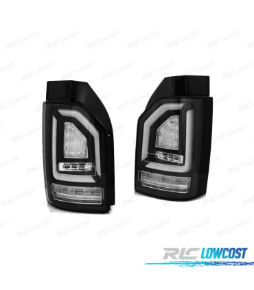 PILOTOS PARA VOLKSWAGEN VW T6 15-19 NEGROS CON INTERMITENTE DINAMICO OEM LED