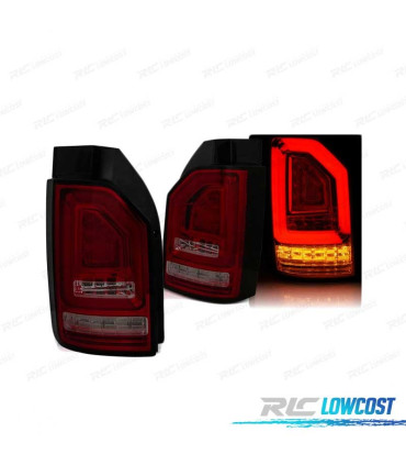 PILOTOS PARA VOLKSWAGEN VW T6 MULTIVAN CARAVELLE 15-19 AHUMADOS OEM LED LED DINAMICO