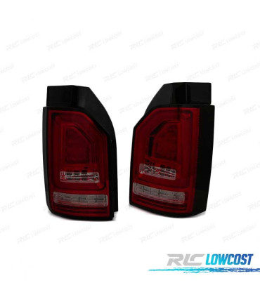 PILOTOS PARA VOLKSWAGEN VW T6 MULTIVAN CARAVELLE 15-19 AHUMADOS OEM LED LED DINAMICO