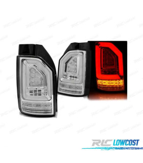 PILOTOS LED PARA VOLKSWAGEN VW T6 15-19 CHROME-INTERMITENTE DINAMICO LED BAR OEM LED