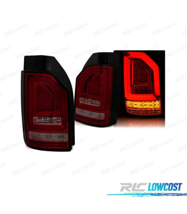 PILOTOS PARA VOLKSWAGEN VW T6 MULTIVAN CARAVELLE 15-19 LED DINAMICO AHUMADO